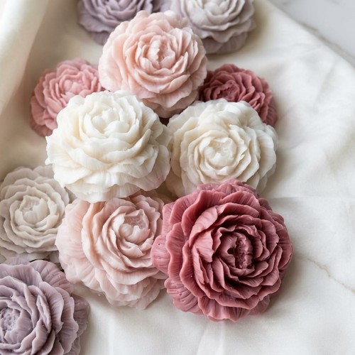 Aromatherapy flower candle - aromatherapy,