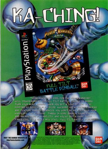 Power rangers zeo full tilt - rangers,
