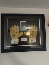 Petr Cech Chelsea / Arsenal Hand Signed Black  Goalkeeper Glove + Coa Proof