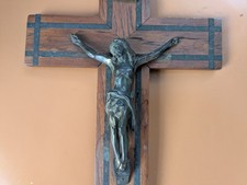 Vintage wall hanging - , crucifix