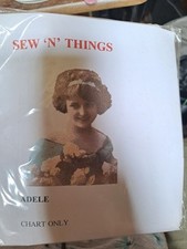 Vintage OOP Lady Cross Stitch