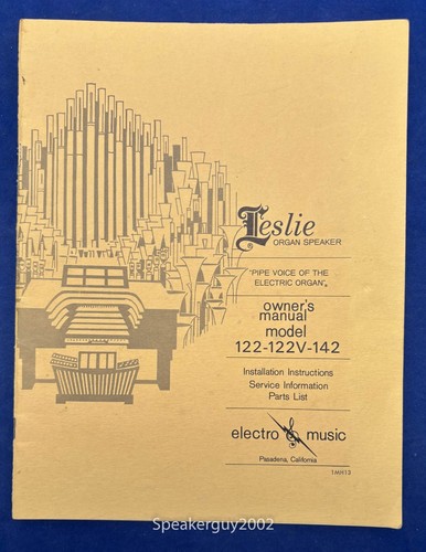 Original leslie speaker model - original,