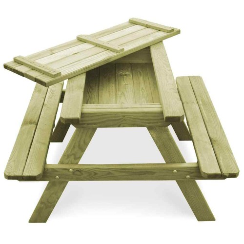 Kids bench picnic outdoor - bench,