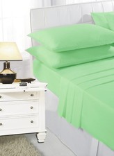Plain dyed fitted sheets - fitted,
