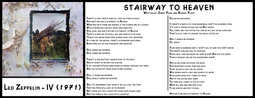 Album lyric poster led - album,