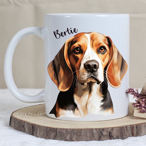 Personalised pet dog mug - dog,