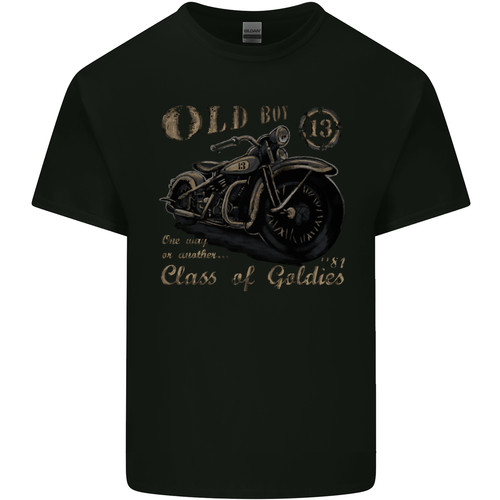 Old boy motorcycle - boy, 13