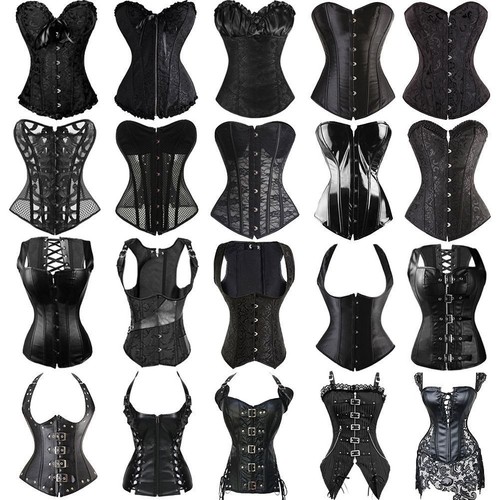 Women black burlesque - women, basque