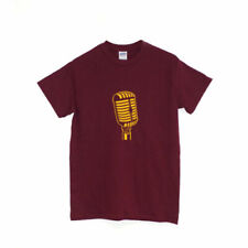 50's 60's Microphone T-Shirt Retro Radio Music Talk Vintage