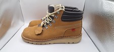 Mens Kickers Boots Size 42 Uk 8 Suede Camel Colour