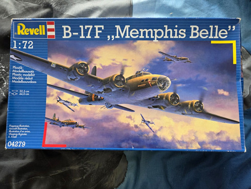Revell boeing b 17f - boeing, b-17f