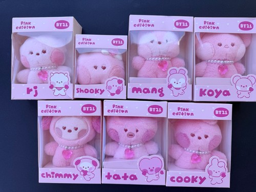 Official bt21 plush doll - plush,