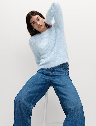 Womens fluffy textured - womens,