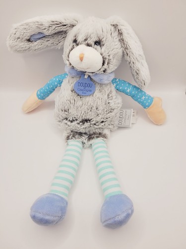 Rabbit cuddly toy doudou - toy,