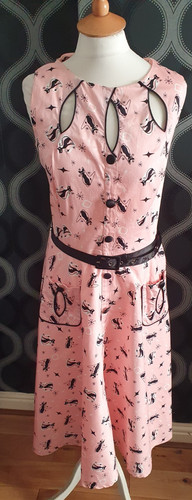 Voodoo vixen pink black cat - voodoo,