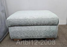 John Lewis Camden Storage Footstool, Connie Duck Egg RRP£575 (4189)