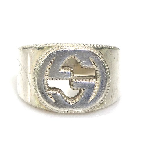 Auth gucci ring silver 925 - silver,