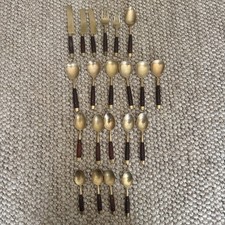 Vintage Brass And Rosewood