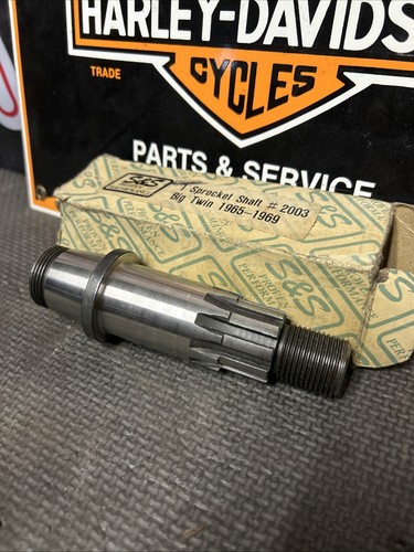 Cycle sprocket shaft - s&s,