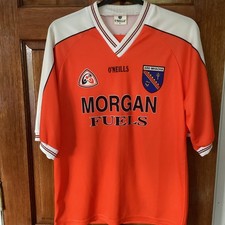 GAA O'Neills County Armagh Jersey 2001/2 Size Small Knitted Collar Marked Vgc