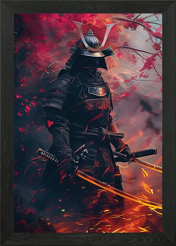 Samurai japanese pop art - samurai,