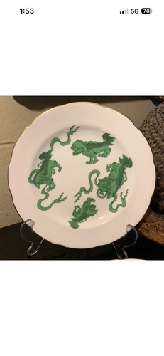 Wedgwood chinese tigers green - tigers,