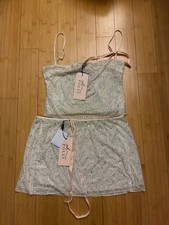 NWT OH POLLY RHINESTONE WHITE