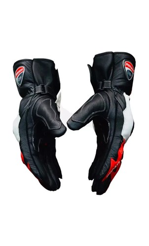Ducati men leather gloves - ducati,