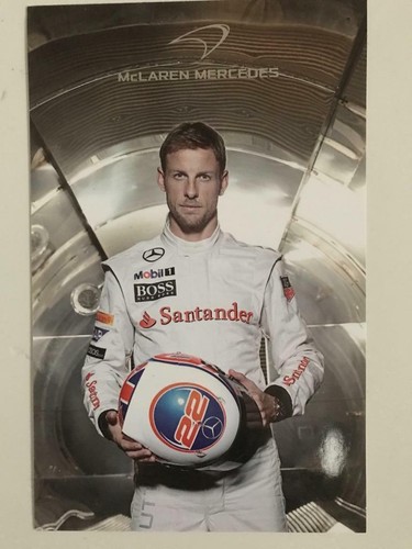 Jenson button pre printed - jenson, pre-printed