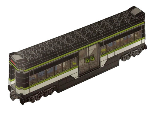 Lego train passenger - train,