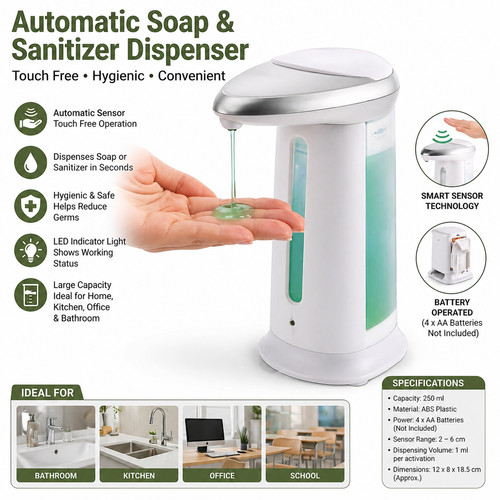 Automatic soap sanitizer - automatic, &