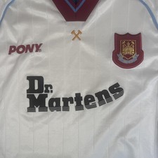 Rare Original West Ham United 1998/1999 Away Football Shirt Mens XL