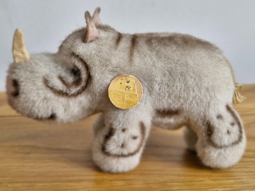 Steiff small animal rhinoceros - steiff,