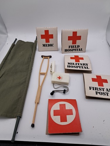 Vintage action man medic - action,