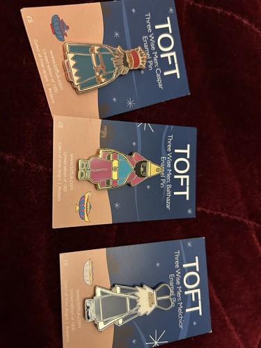 Toft christmas pins - toft,
