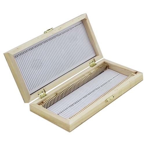 Wooden box specimen display - wooden,
