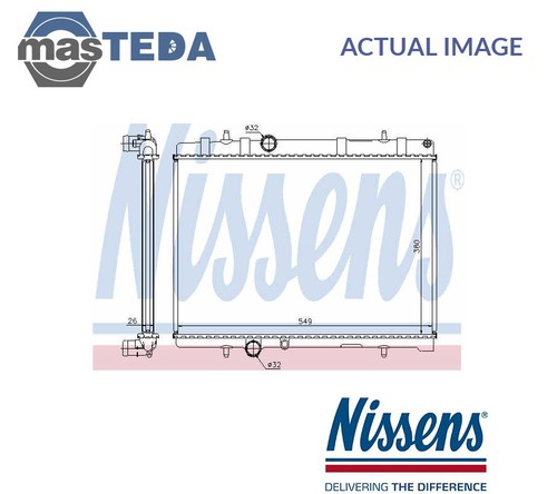 63605a engine cooling radiator - cooling,