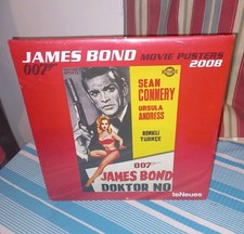 James Bond Movie Posters 2008 Sealed never used 30x30cm Calendar 007 teNeues