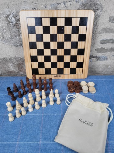 Jaques london wooden chess - wooden,