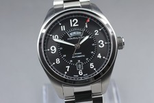 Hamilton Khaki Field H705050 Black Dial Automatic SS Mens Watch ( 17.5cm Wrist )