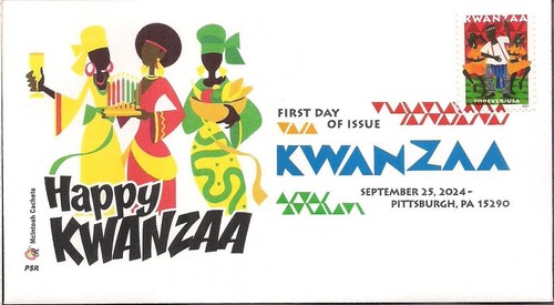 Kwanzaa holiday fdc - holiday,