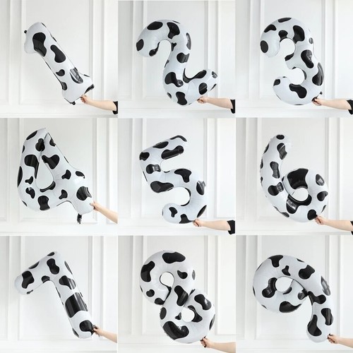 Cow number balloons - 40",
