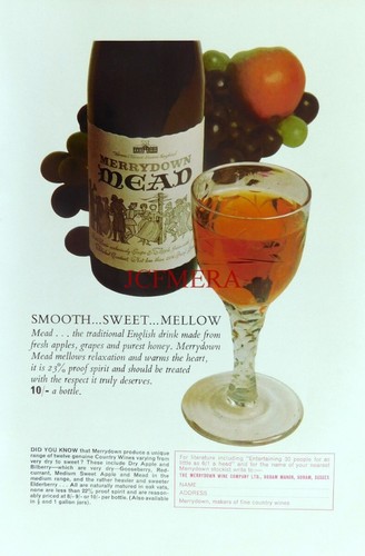 Merrydown mead drink advert - drink,
