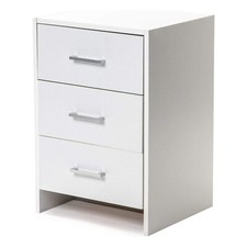Chest of 3 Drawers White