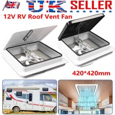 RV Roof Vent Fan Kit 14 inch