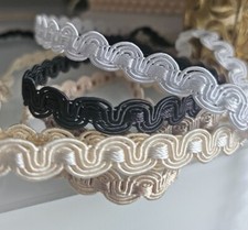 HIGH QUALITY 12 MM DECORATIVE TRIM TAPE BRAID GIMP  UPHOLSTERY GIMP CORD SEWING