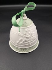 Lladro 1988 Christmas Bell - Small Chip To Rim