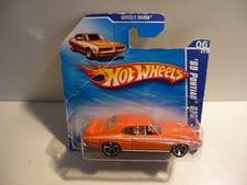 Hot Wheels R7509 1:64 2009 '69 Pontiac GTO Judge 92/214 Short Card in Original Box