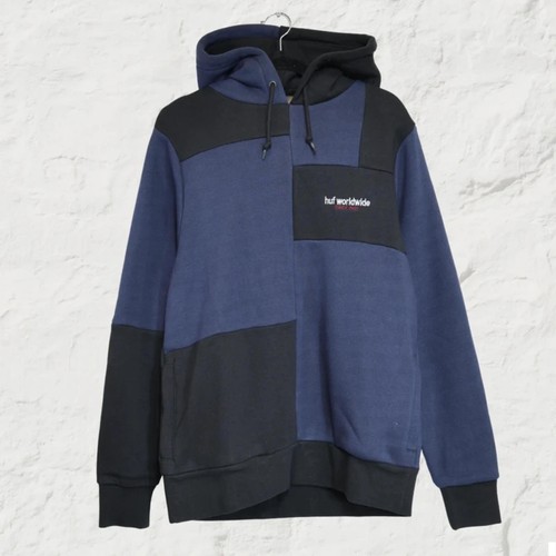 Huf array patchwork hoodie - huf,