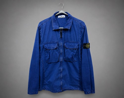 Stone island zip - stone, overshirt